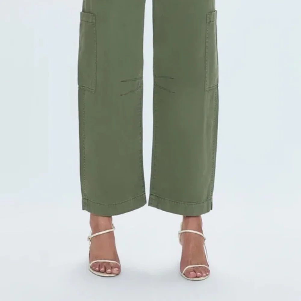 NEW Pistola Sabrina Curved Utility Pants - Meadow Green - Picture 7 of 11